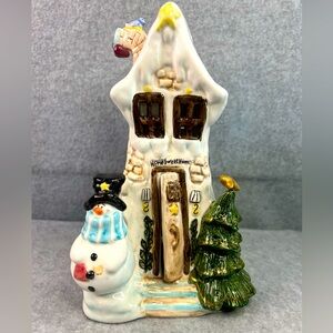 Coyne's & Company Nancye Williams 2000 Cottage House Luminary Candle  Decor